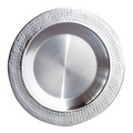 13 1/2" Round Hammered Stainless Steel Charger/ Plate